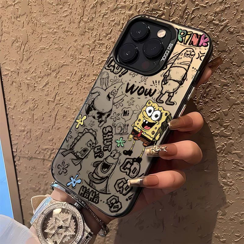 Sketch of Bikini Bottom iPhone 17 Pro Max phone case