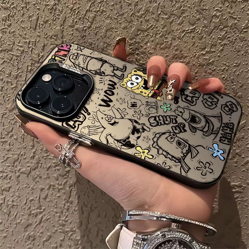 Sketch of Bikini Bottom iPhone 17 Pro Max phone case
