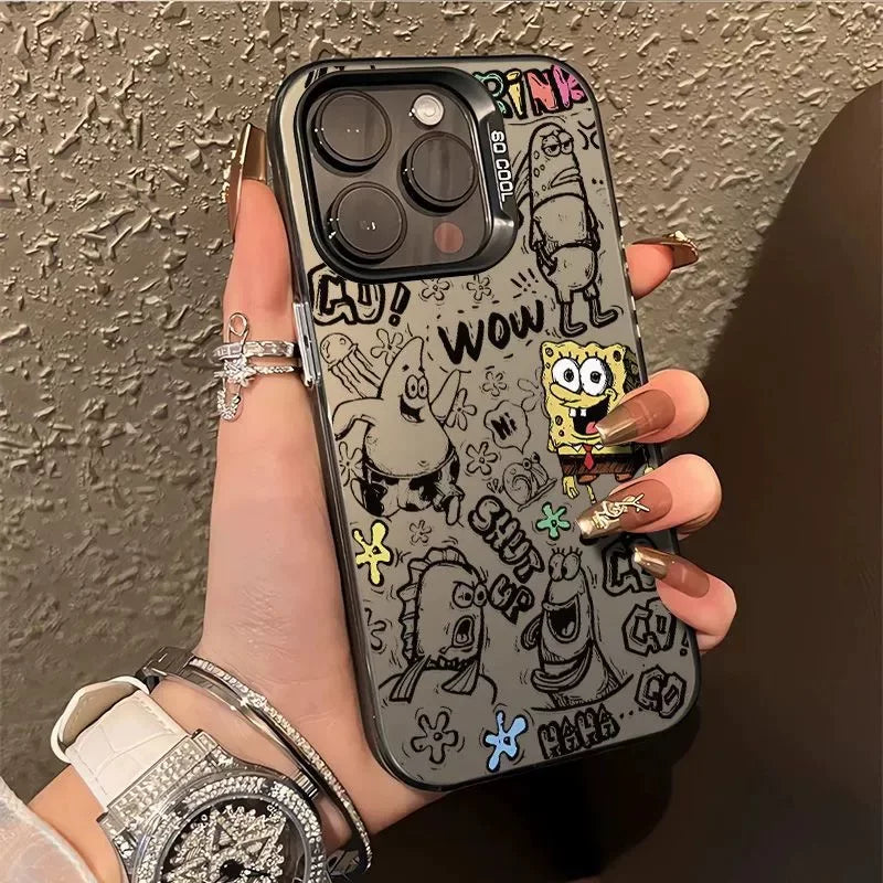 Sketch of Bikini Bottom iPhone 17 Pro Max phone case