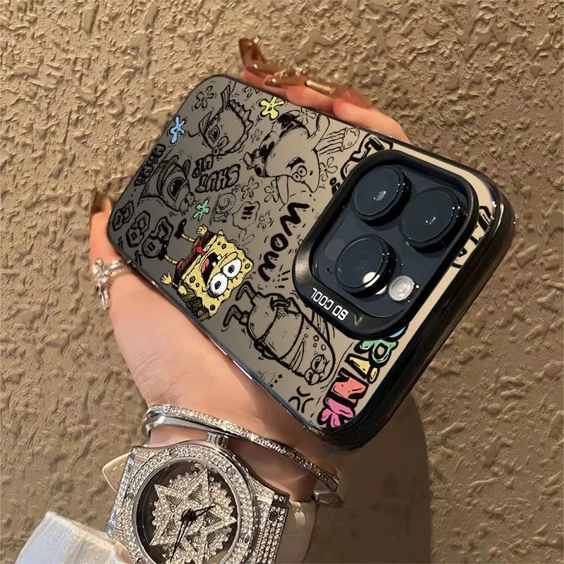 Sketch of Bikini Bottom iPhone 17 Pro Max phone case