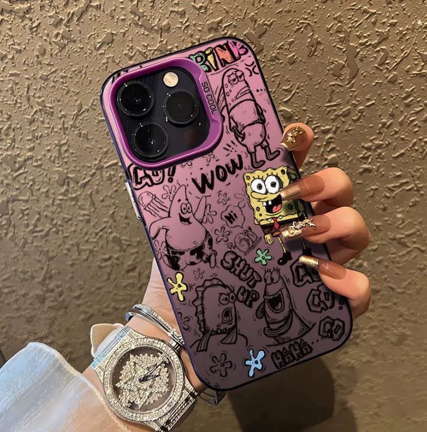 Sketch of Bikini Bottom iPhone 17 Pro Max phone case