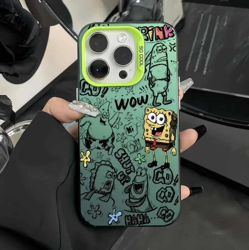 Sketch of Bikini Bottom iPhone 17 Pro Max phone case
