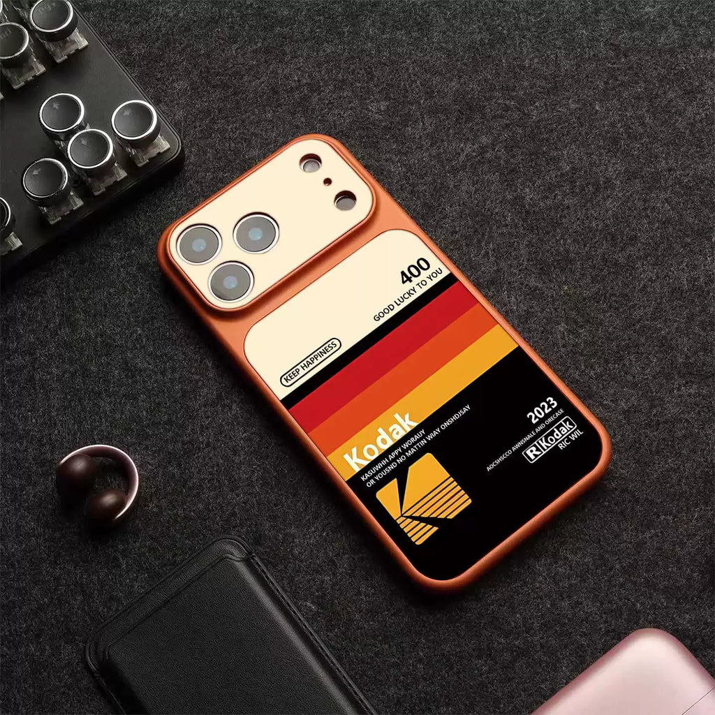 Retro film magnetic 17ProMax phone case