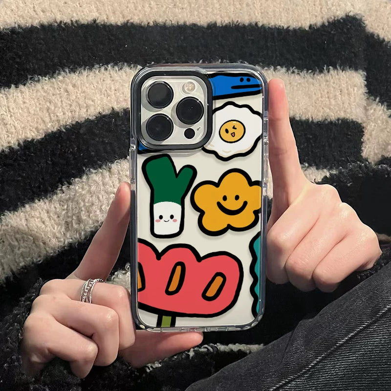 Instagram-style artistic smiley face 17pmx phone case