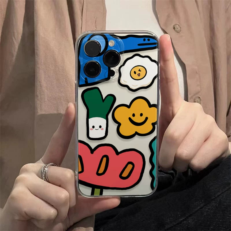 Instagram-style artistic smiley face 17pmx phone case